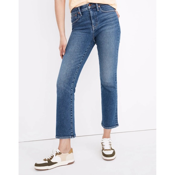 Madewell Denim - Madewell Size 25 Cali‎ Demi-Boot Jeans in Bodney Wash